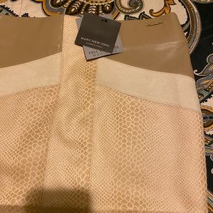 NWT Andrew Marc Snake Print Pencil Skirt.Size S